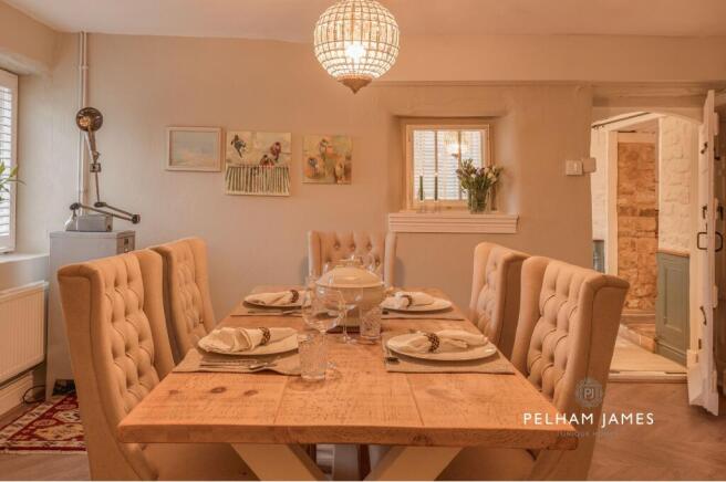 Dining Room, Rock Cottage, Easton On The Hill