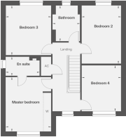 Hudson First Floor Floorplan