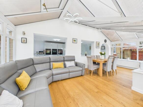 Family room/dining room