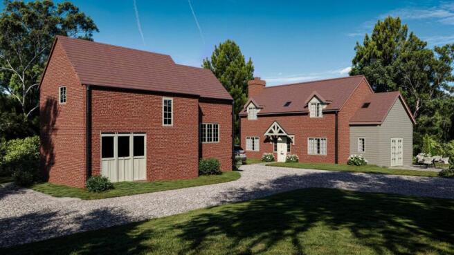 Cgi Cottage and Barn