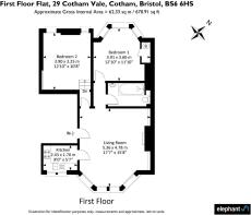 First Floor Flat, 29 Cotham Vale FP.jpg
