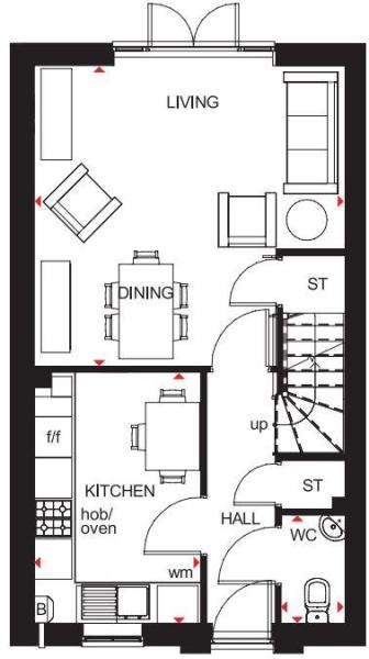 Folkestone ground floor plan