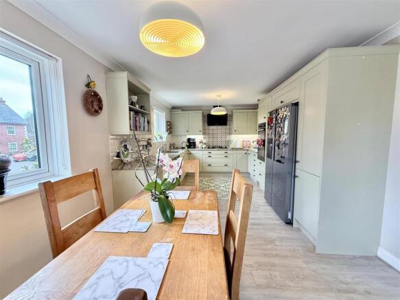 Kitchen from dining area