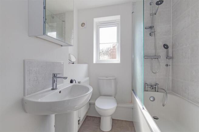 Partly Tiled Bathroom