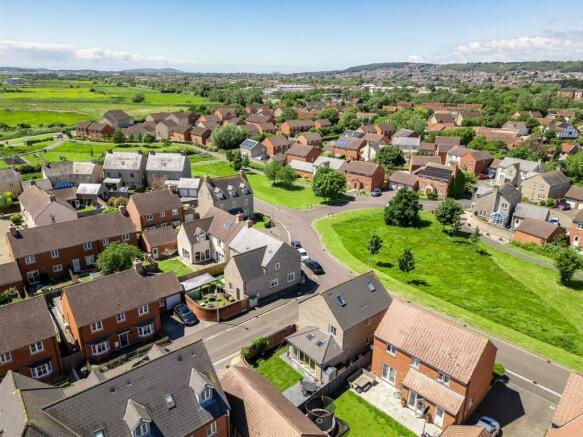 Drone View of Surrounding Area