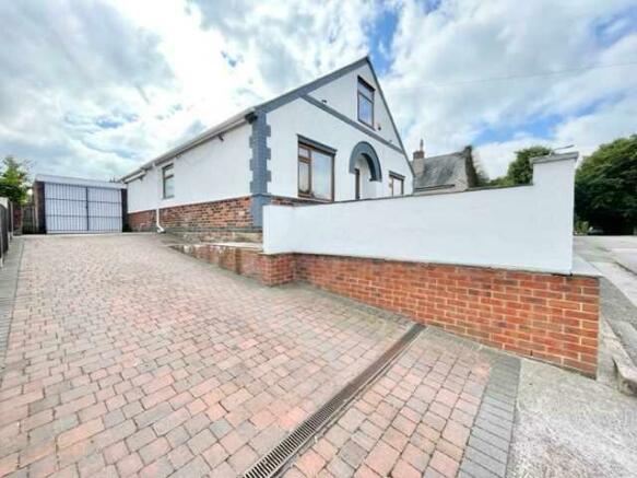 Garage and driveway