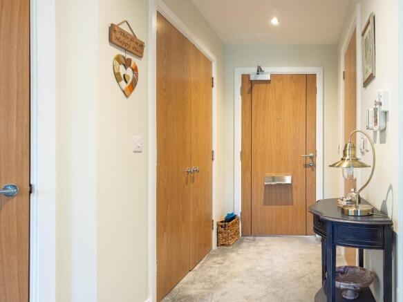 Apartment hallway