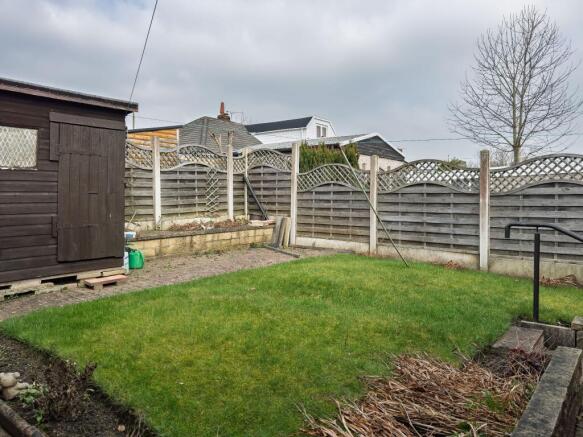 Rear garden