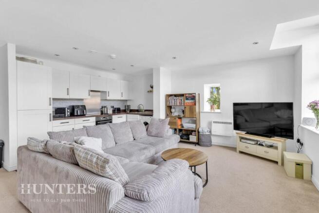 Open plan living kitchen