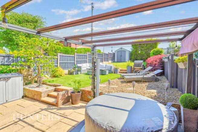 Rear garden