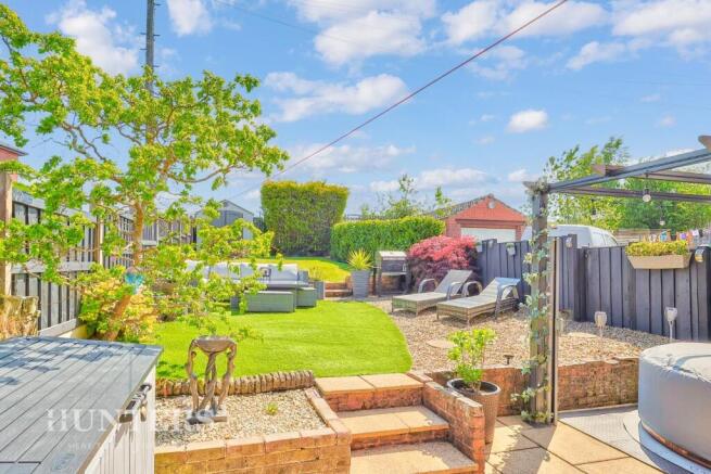 Rear garden