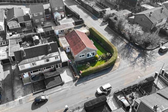 Drone shot front