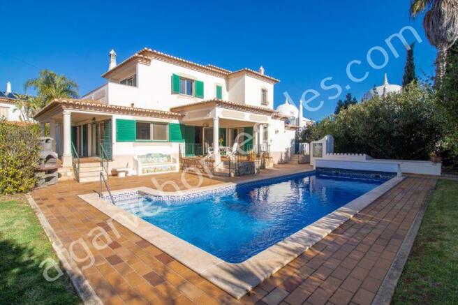 Pool and villa