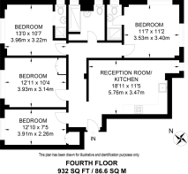 Floorplan area for info only, not for Â£/sq. ft valuation