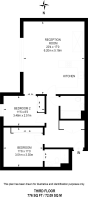 Floorplan area for info only, not for Â£/sq. ft valuation