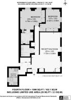 Floorplan area for info only, not for Â£/sq. ft valuation