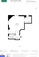 Floorplan area for info only, not for Â£/sq. ft valuation