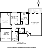 Floorplan area for info only, not for Â£/sq. ft valuation