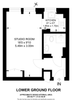Floorplan area for info only, not for Â£/sq. ft valuation