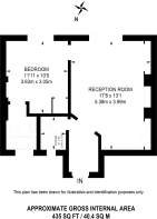 Floorplan area for info only, not for Â£/sq. ft valuation
