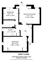 Floorplan area for info only, not for Â£/sq. ft valuation