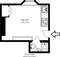 Floorplan area for info only, not for Â£/sq. ft valuation