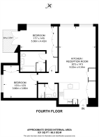 Floorplan area for info only, not for £/sq. ft valuation