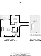 Floorplan area for info only, not for £/sq. ft valuation
