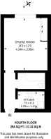 Floorplan area for info only, not for £/sq. ft valuation