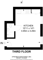 Floorplan area for info only, not for £/sq. ft valuation