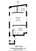 Floorplan area for info only, not for £/sq. ft valuation