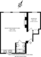 Floorplan area for info only, not for Â£/sq. ft valuation
