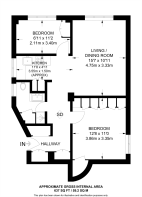Floorplan area for info only, not for £/sq. ft valuation
