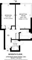 Floorplan area for info only, not for £/sq. ft valuation
