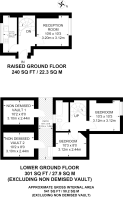 Floorplan area for info only, not for £/sq. ft valuation