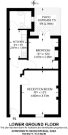 Floorplan area for info only, not for £/sq. ft valuation