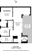 Floorplan area for info only, not for £/sq. ft valuation
