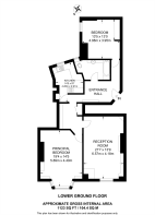 Floorplan area for info only, not for £/sq. ft valuation