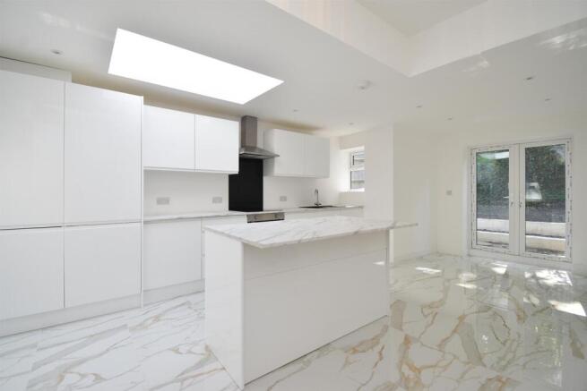 Open plan kitchen