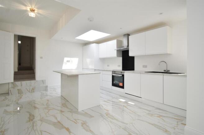 Open plan kitchen