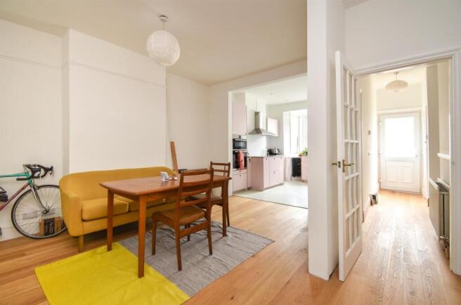 Open plan living space