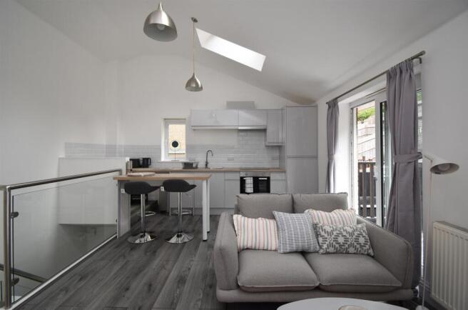 Open plan living space