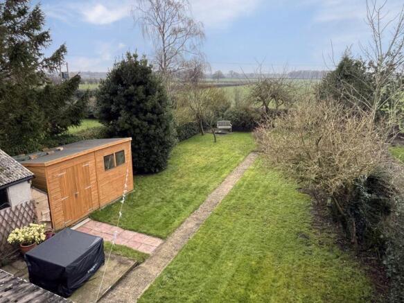View of Rear Garden & Fields Beyond
