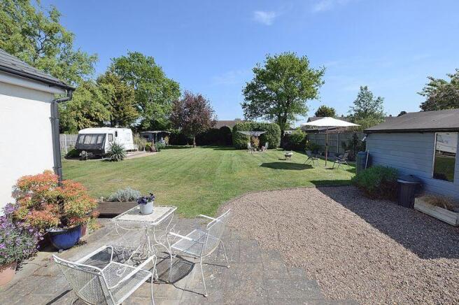 Large Rear Garden
