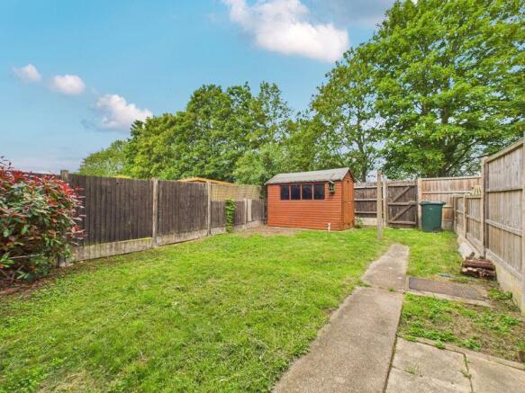Rear garden