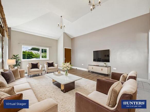 Living Room (Virtually Staged)