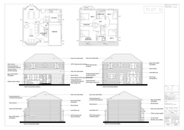 3059 C-06 PLOT 5 PROPOSED PLAN & ELEVATIONS rev A.