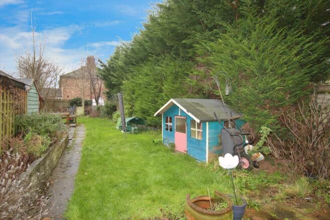 Rear garden
