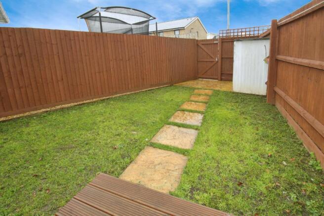 Rear garden