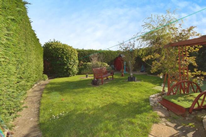 Rear garden